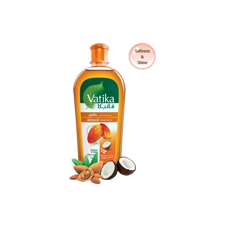 Dabur Vatika Almond Emr Hair Oil 90ml (48pcs) | Wholesales Uganda Dabur Vatika Almond Emr Hair Oil 90ml (48pcs) | Wholesales Uganda